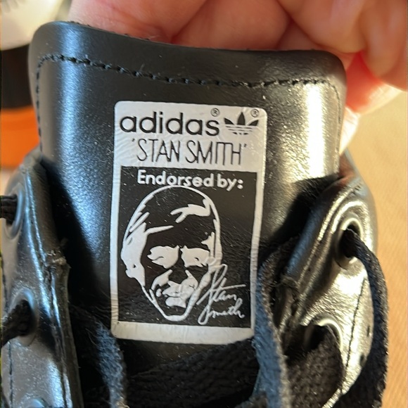 adidas x Stan Smith Leather ‘Black Orange’ - Picture 5 of 14